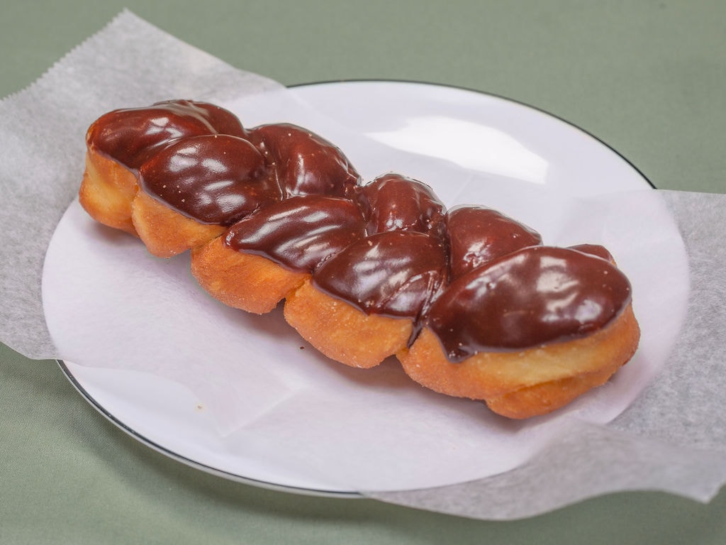 Chocolate twist donut