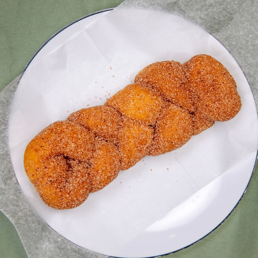 Cinnamon sugar twist donut