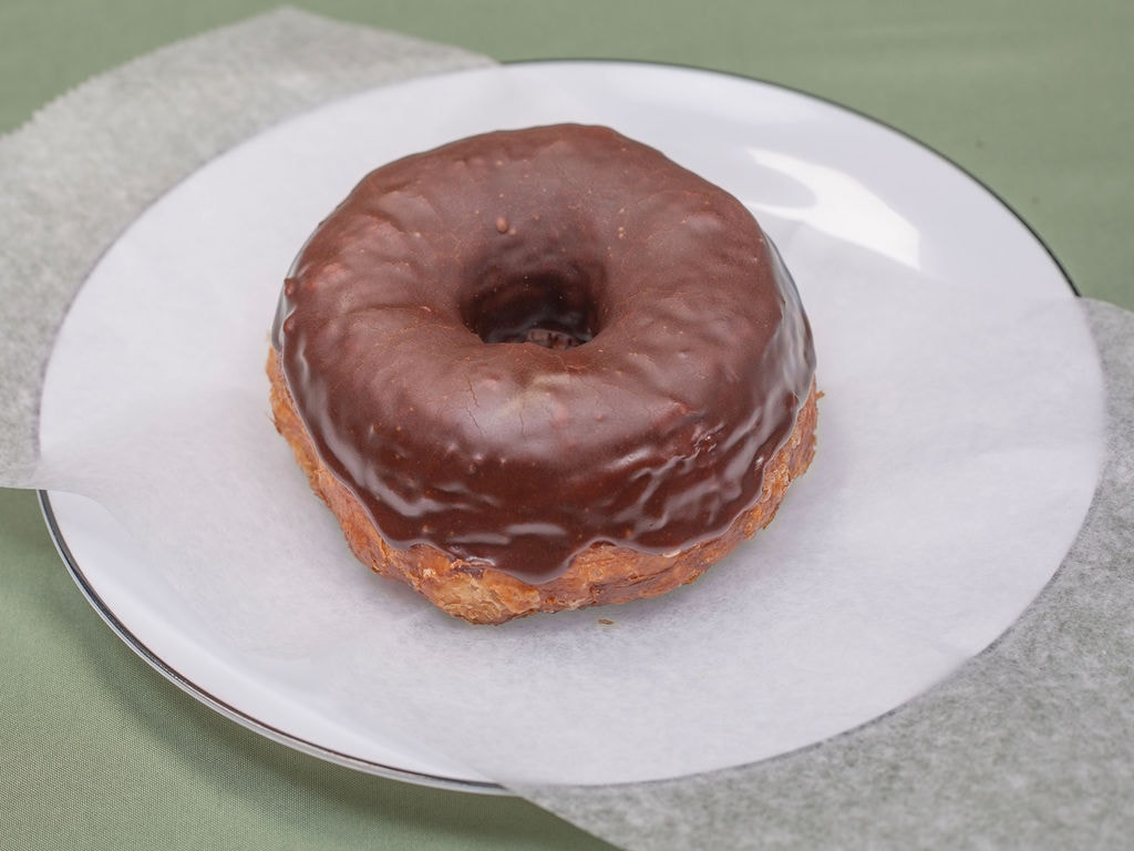 Chocolate glazed cronut