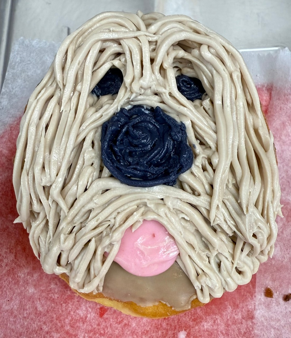 Goldendoodle custom donut